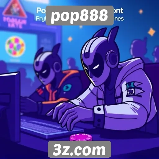 Estatísticas de jogadores ativos no pop888