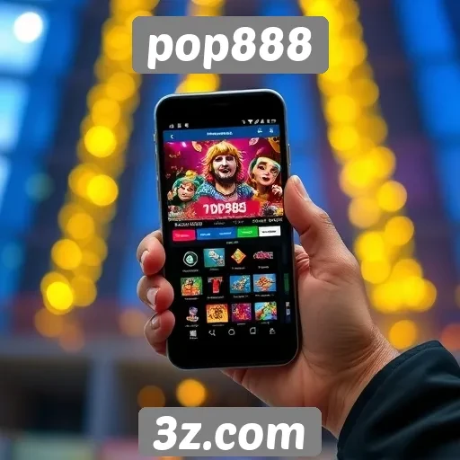 Experiência do usuário no site pop888 em dispositivos móveis