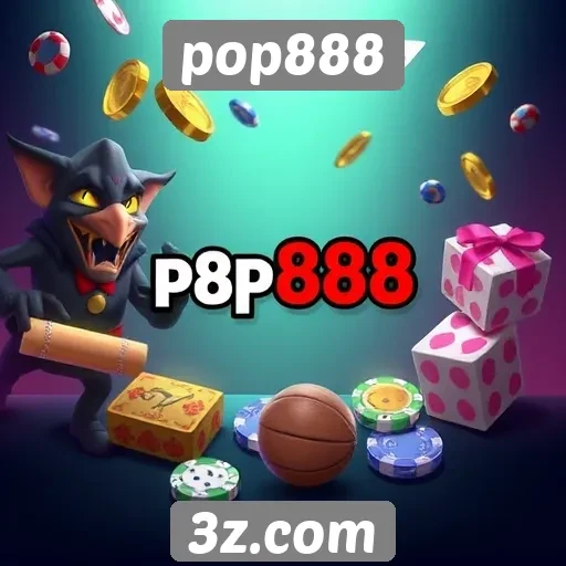 Pop888 oferece diversas opções de jogos para todos os perfis