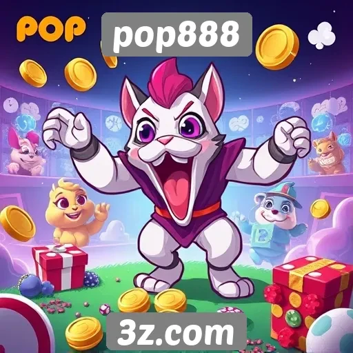 pop888 plataforma de jogos online em ascensão