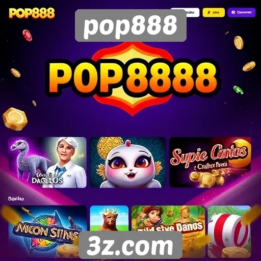 pop888 oferece novas opções de jogos para jogadores